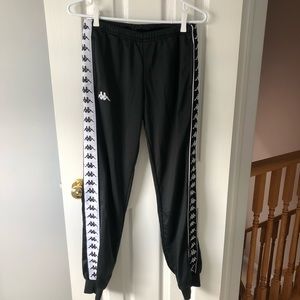 Black Kappa Joggers